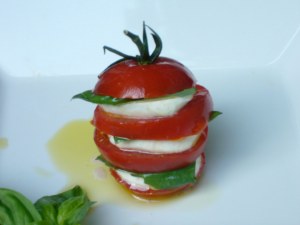 'Stacked' Caprese Salad